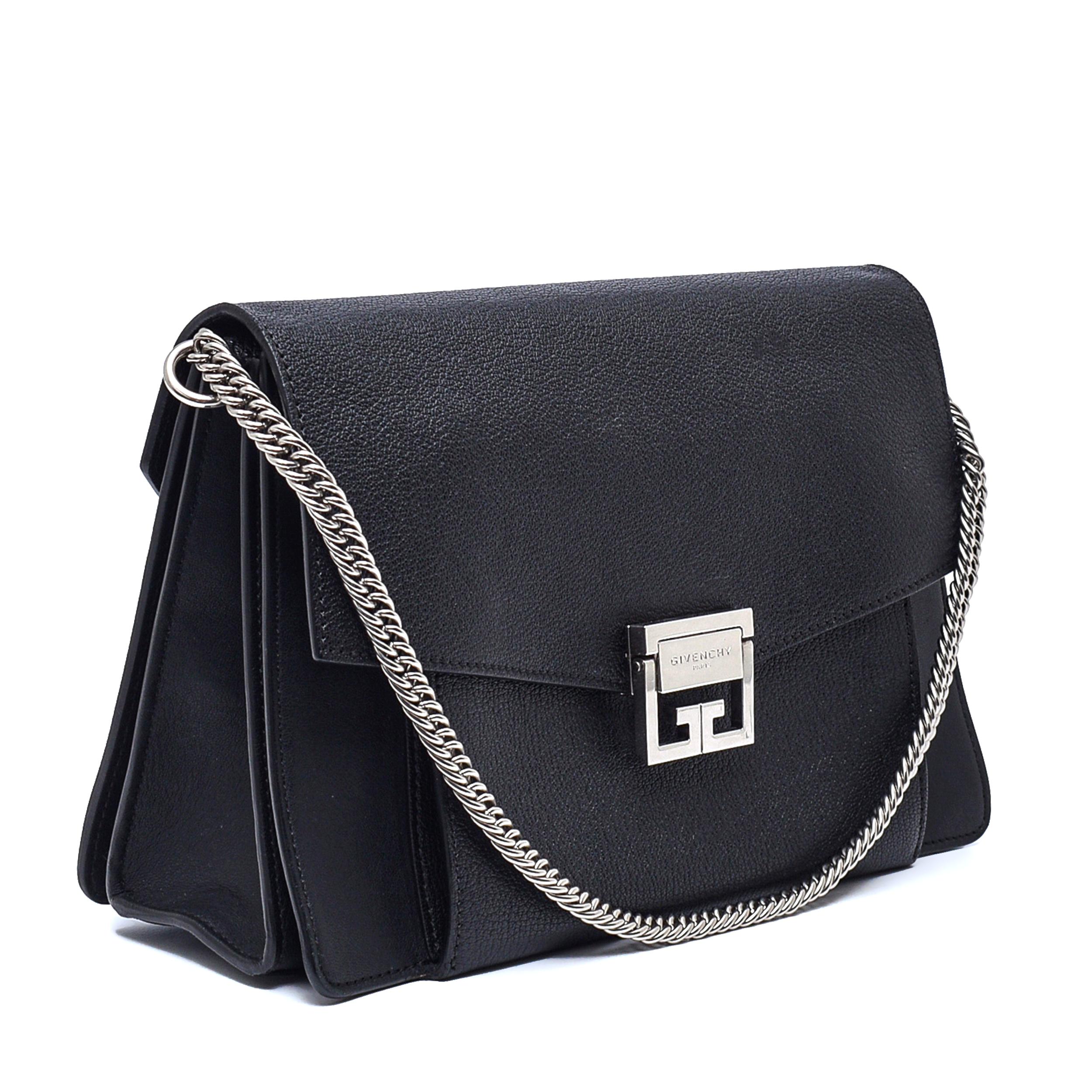 Givenchy - Black Leather Medium GV3 Bag